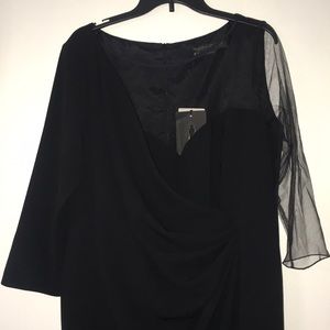 BRAND NEW Marina Rinaldi Black Dress